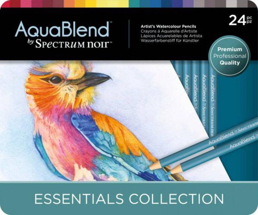 Spectrum Noir Aquablend Potloden a 24 stuks (Vernieuwde kwaliteit) Essentials