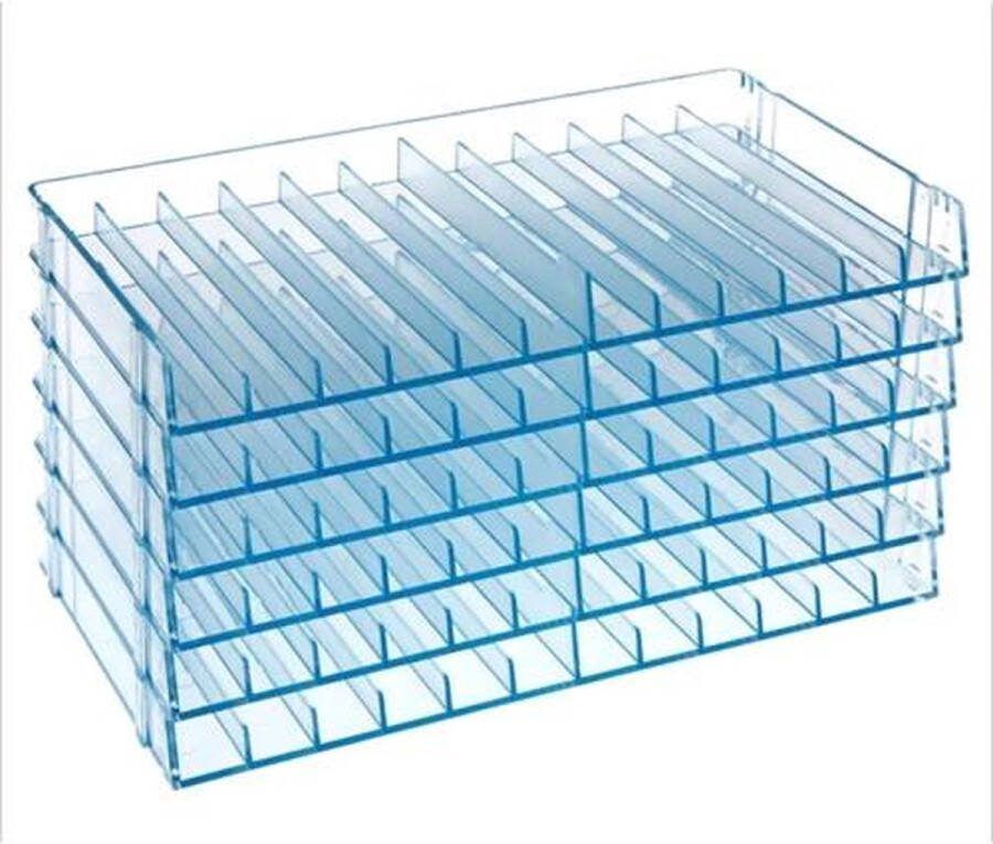 Spectrum Noir Ultimate Pen Opbergtrays Transparant a 6 stuks