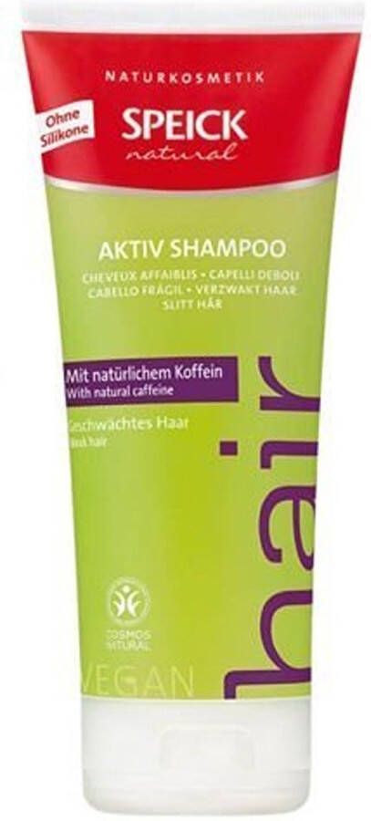 Speick Natural Aktiv Shampoo Caffeine 6x200ml Voordeelverpakking