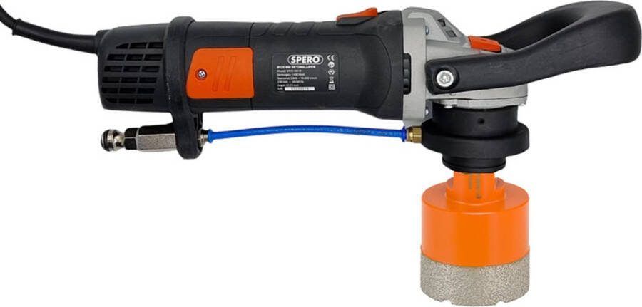 Spero 1400Watt Haakse Tegelboormachine NAT gebruik Tegelboren