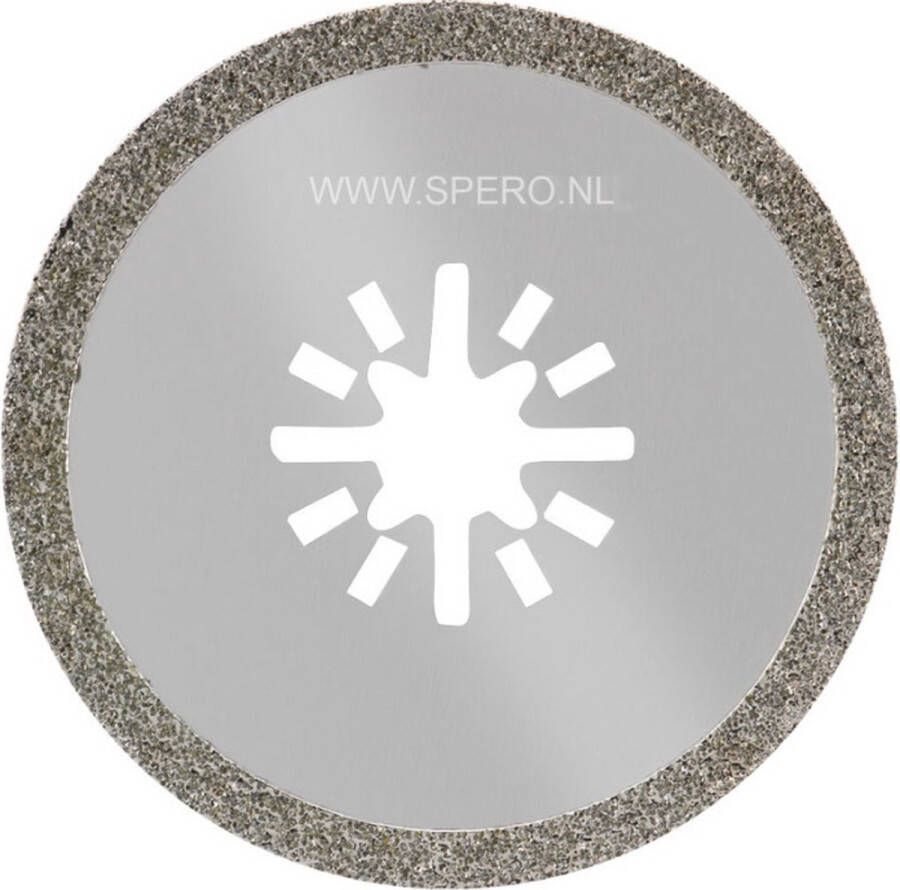 Spero 63mm diamant rond multitool zaagblad 2 stuks