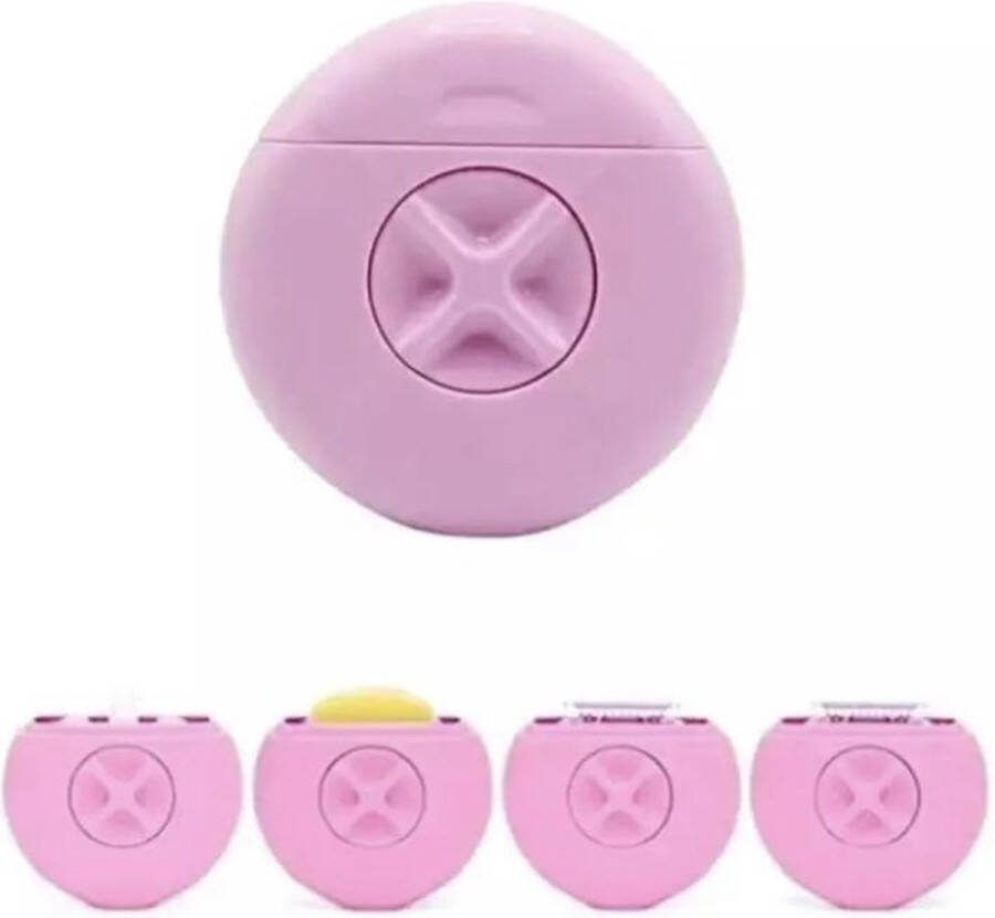 Sphynx 3 in 1 razor Blauw 3 in 1 scheermes water zeep travel shaver portable 3 in 1 shaver reis scheermes scheren haar verwijderaar scheerapparaat scheerset