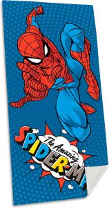 Spider-Man Marvel Katoenen Badhanddoek 70 x 140 CM Handdoek Zwemmen Strandlaken Zomer Spiderman