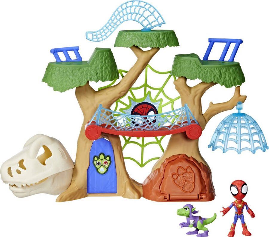 Spider-Man Marvel Spidey and His Amazing Friends DinoWebs Boomhut