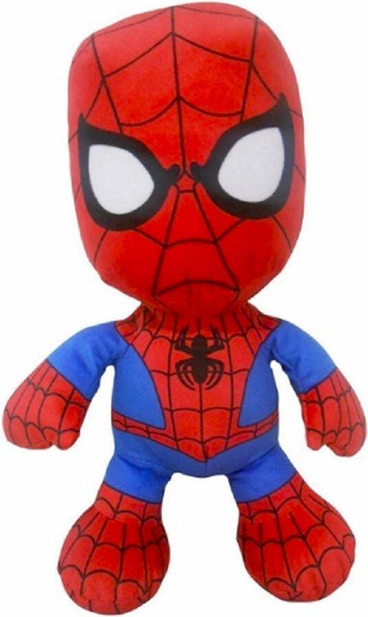Spider-Man Spiderman Marvel Superheld Pluche Knuffel 34 cm {Avengers Endgame Plush Toy Speelgoed knuffels knuffelpop voor kinderen jongens meisjes pop Hulk Captain America Thanos Iron Man Thor Miles Morales}