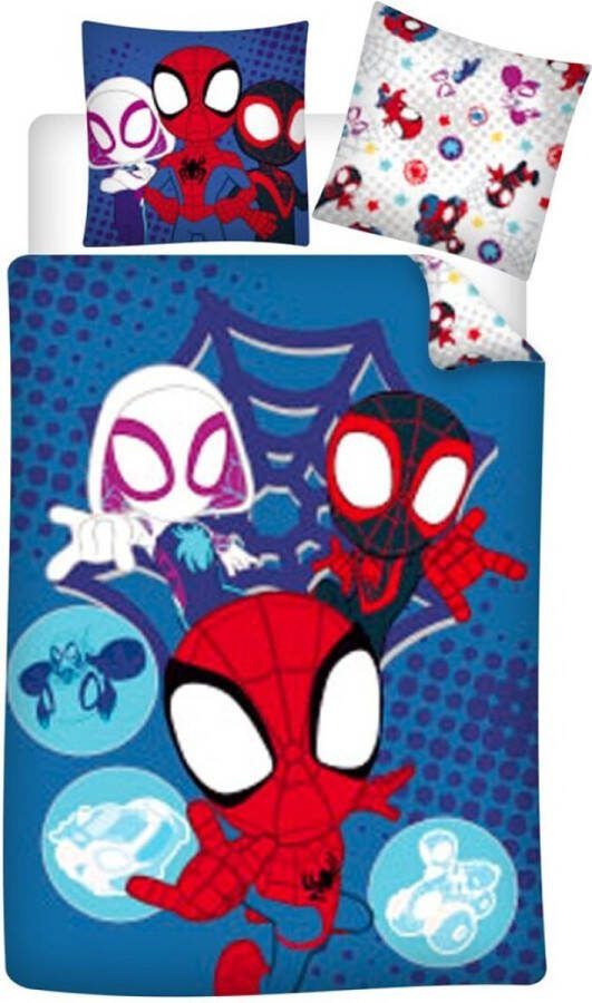 Marvel Spidey Dekbedovertrek Spidey Eenpersoons 140 x 200 cm Polycotton