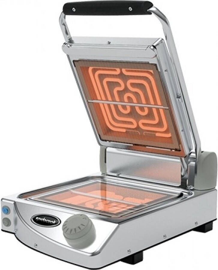SpidoCook Contactgrill Solo (Glad Glad) 596040 Horeca & Professioneel