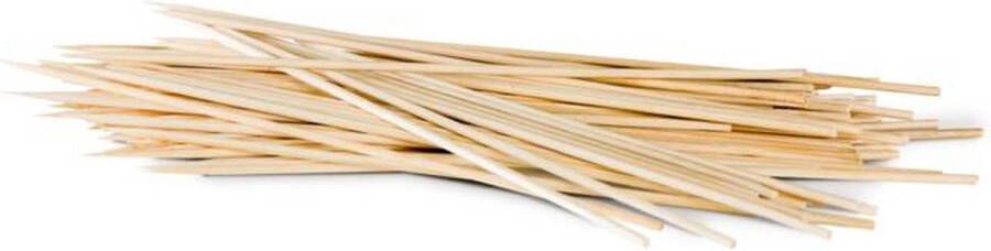 Spiedini Satéstokjes 1000 Berkenhout FSC 25 cm lang 3 mm doorsnee Pakket met 1.000 sateprikkers voor het splintervrij rijgen van saté of (vlees)spiesjes Materiaal: Berkenhout (FSC)