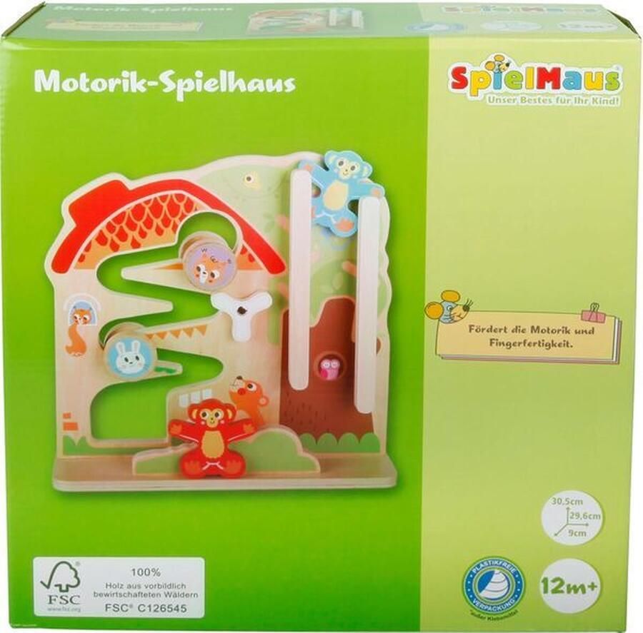 Spielmaus Motoriek speelhuis incl. toebehoren – 40828800
