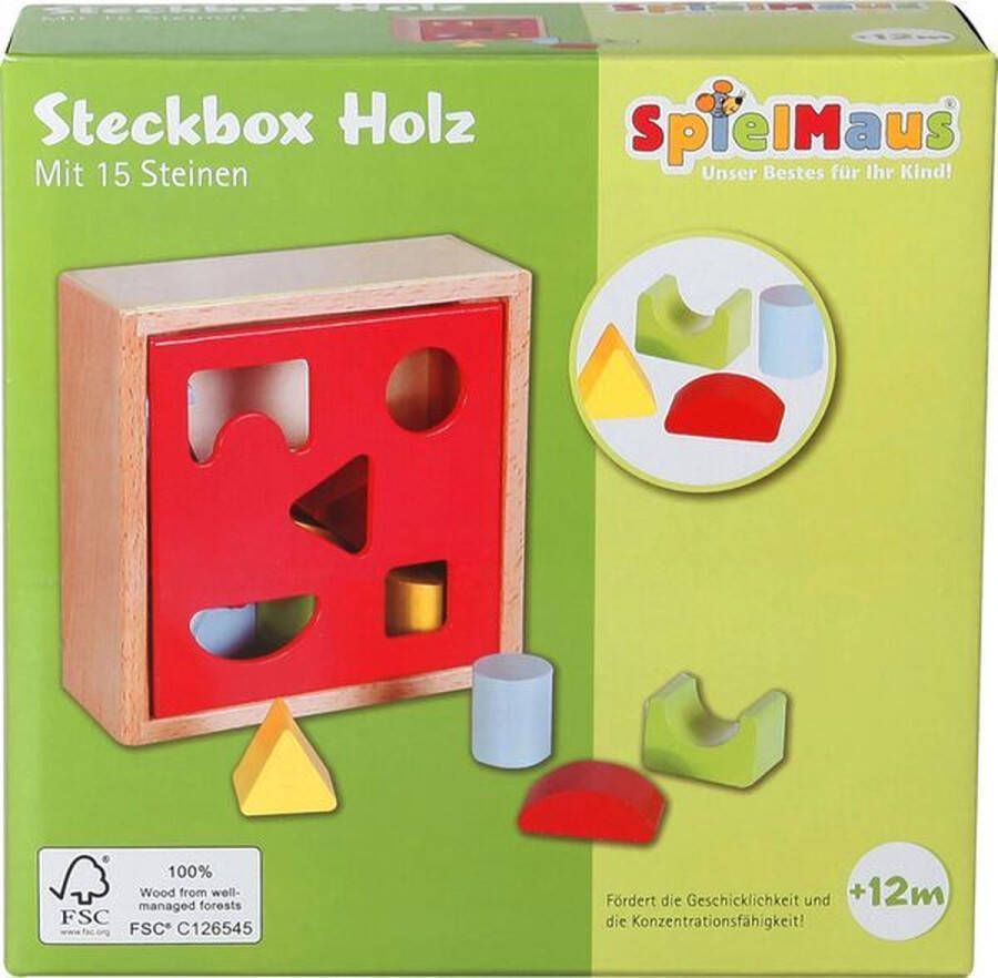 Spielmaus Vormenstoof met 15 stenen 40771140