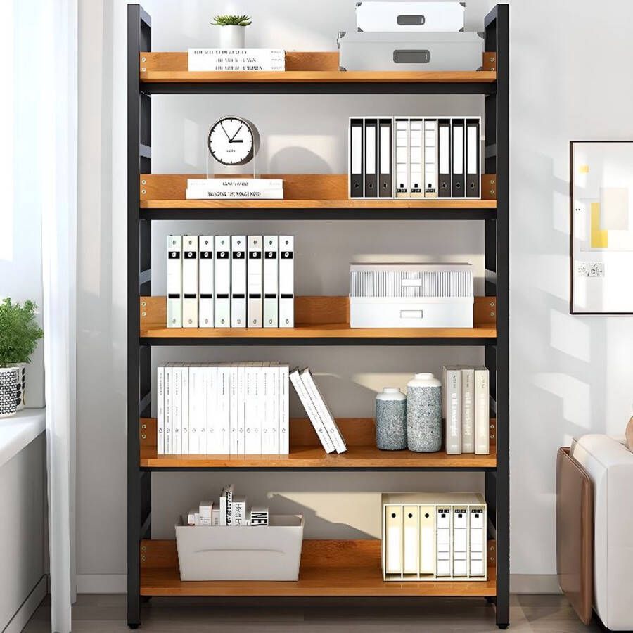 Spieringstore Opbergrek Stellingkast Werkplaatkast 80 x 30 x 150x30 CM Tot 400 kg Kelderrek Zwaar gebruik 5 Planken