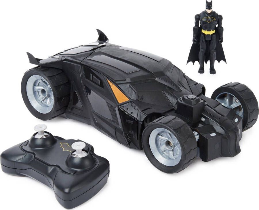Spin Master DC Comics Batman RC Batman Batmobile Op afstand bestuurbare speelgoedauto geschikt voor Batman-figuren