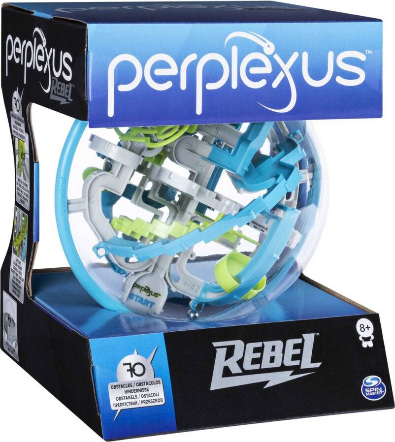 Spin Master Games Perplexus Rebel Breinbreker 3D-doolhofspel Met 70 obstakels