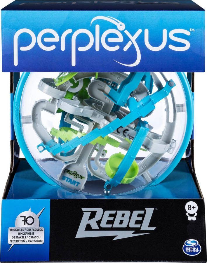 Spin Master Games Perplexus Rebel Breinbreker 3D-doolhofspel Met 70 obstakels