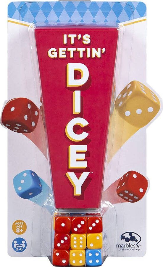 Spin Master It's Gettin' Dicey hectisch dobbelspel voor 2-6 spelers vanaf 8 jaar