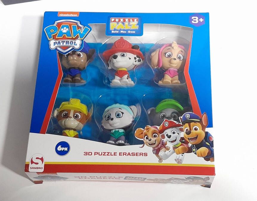 Spin Master Paw Patrol 3D puzzel met 6 figuren