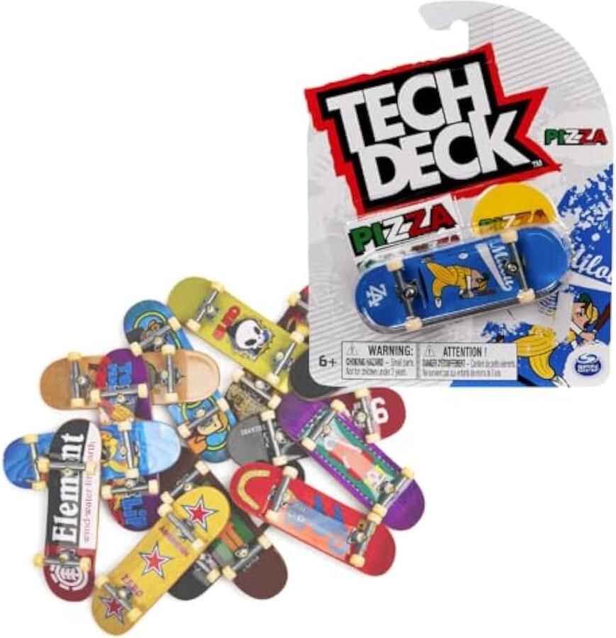 Spin Master Tech Deck vingerskateboard 1 exemplaar Spaar ze allemaal Los skateboard
