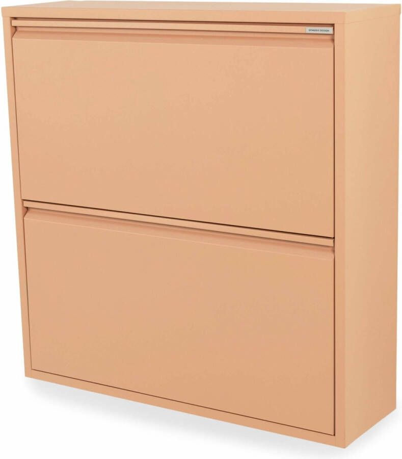 Spinder Design Billy 2 Schoenenkast Clay Terra