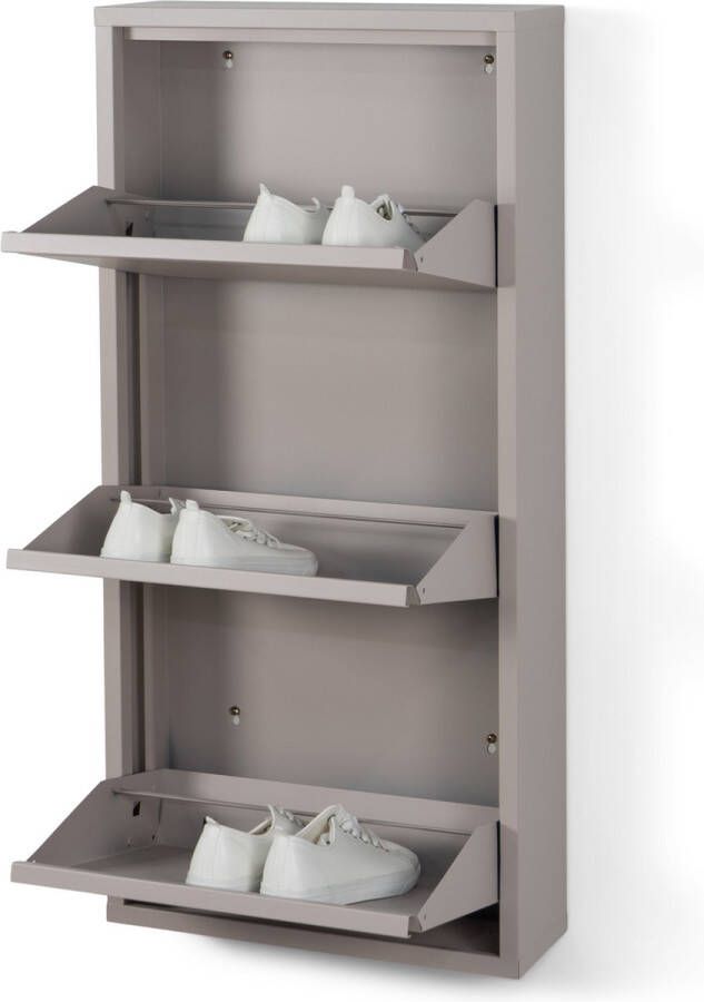 Spinder Design BILLY 3 Schoenenkast Silky Taupe