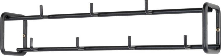 Spinder Design Clint 1- Kapstok met 7 Haken 60x14x13 cm Zwart - Foto 2