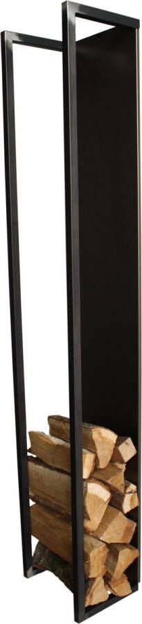 Spinder Design CUBIC FIRE Houtopslag Blacksmith