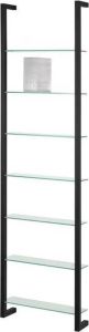 Spinder Design Cubic DVD wandrek zwart structuur
