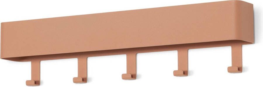 Spinder Design Dax Play 5 Wandkapstok H 12 cm Clay Terra