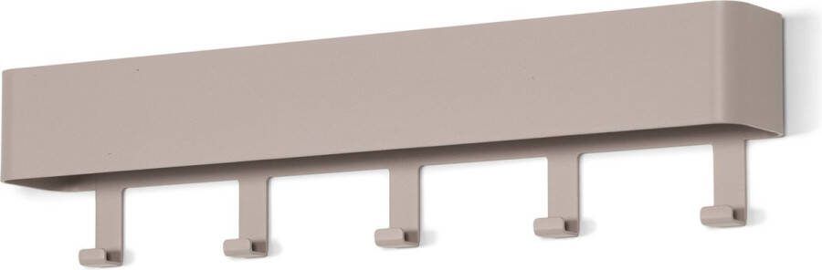 Spinder Design Dax Play 5 Wandkapstok H 12 cm Silky Taupe