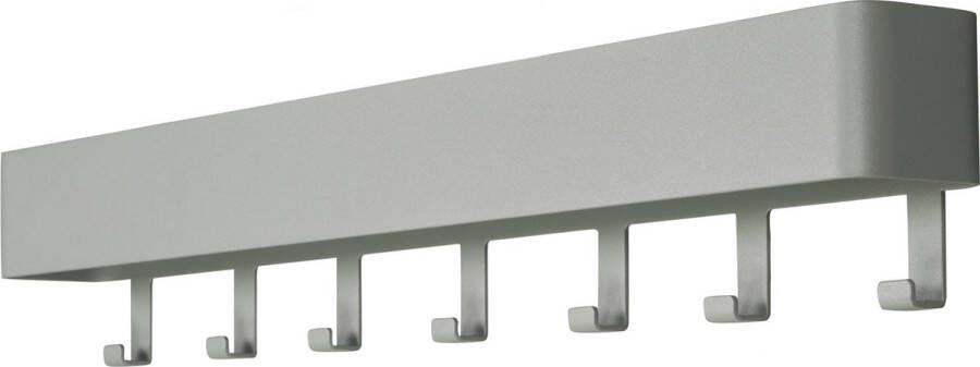 Spinder Design Dax Play 7 Wandkapstok met 7 haken 72x7 5x12 cm Groen