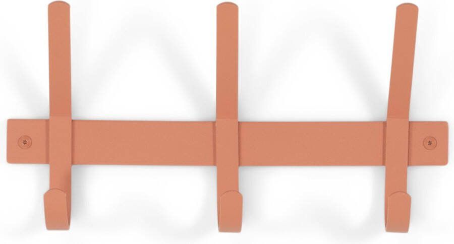 Spinder Design DEXTER 3 Wandkapstok Clay Terra