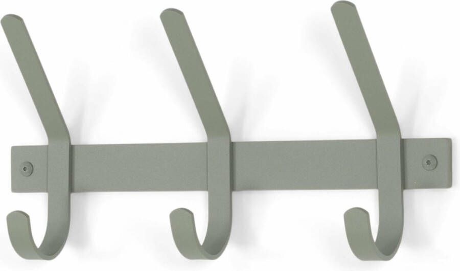 Spinder Design DEXTER 3 Wandkapstok Dusty Green
