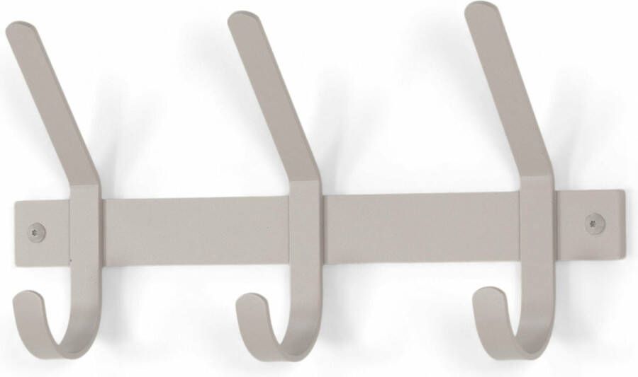 Spinder Design DEXTER 3 Wandkapstok Silky Taupe
