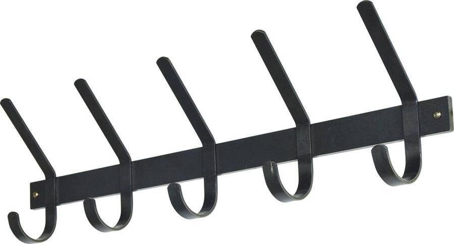 Spinder Design DEXTER 5 Wandkapstok Blacksmith