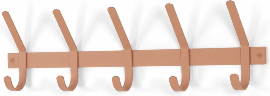 Spinder Design DEXTER 5 Wandkapstok Clay Terra