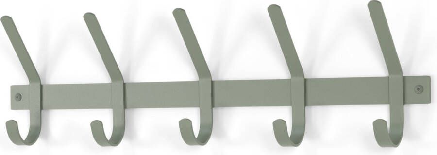 Spinder Design DEXTER 5 Wandkapstok Dusty Green