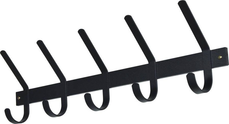 Spinder Design wandkapstok Dexter (Aantal haken: 5)