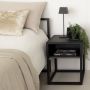 Spinder Design DIVA ONE-NIGHTSTAND Nachtkast Grijs | Zwart - Thumbnail 2