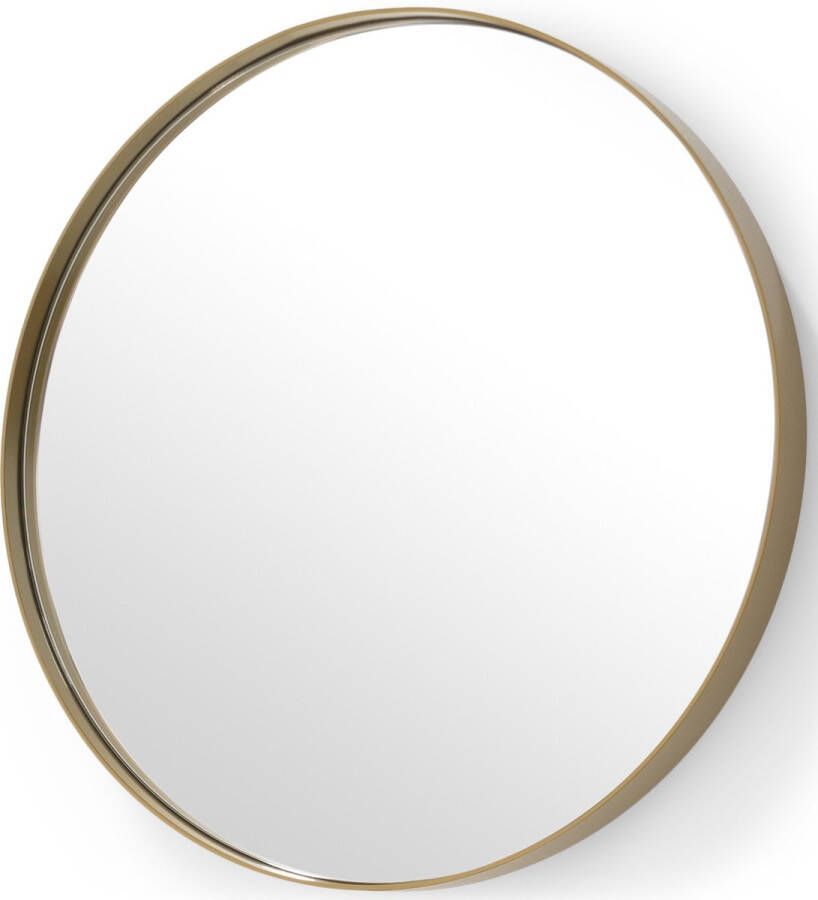 Spinder Design Donna 5 Spiegel Rond ø 90x5 cm Goud - Foto 2