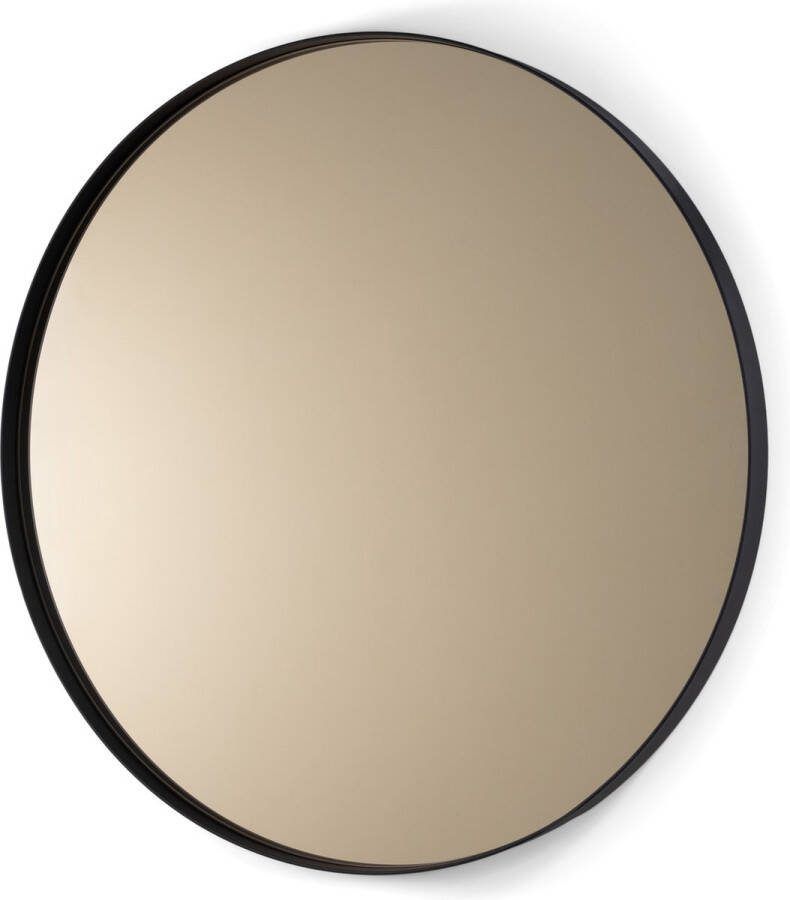Spinder Design DONNA 5 Ø 90 x 5 Spiegel Bronze Zwart | Bronsglas