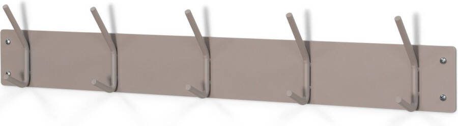Spinder Design FUSION 5 Wandkapstok Silky Taupe
