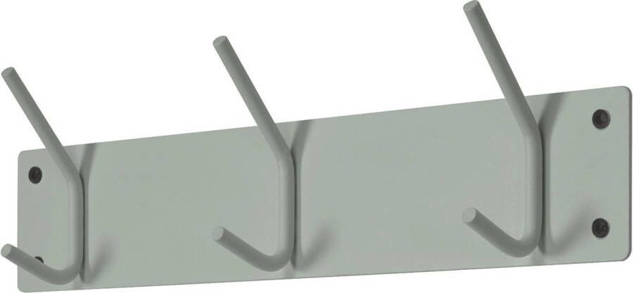 Spinder Design Fusion Wandkapstok met 3 haken 40x6x11 5 cm Groen