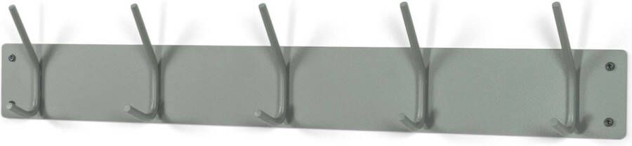 Spinder Design Fusion Wandkapstok met 5 haken 70x6x11 5 cm Groen