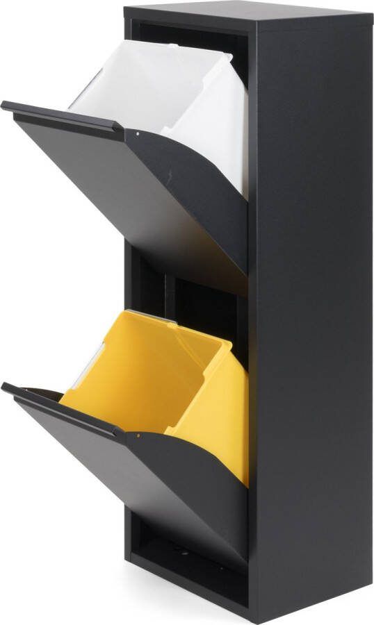 Spinder Design Gigi Afvalemmer 1 8L Zwart