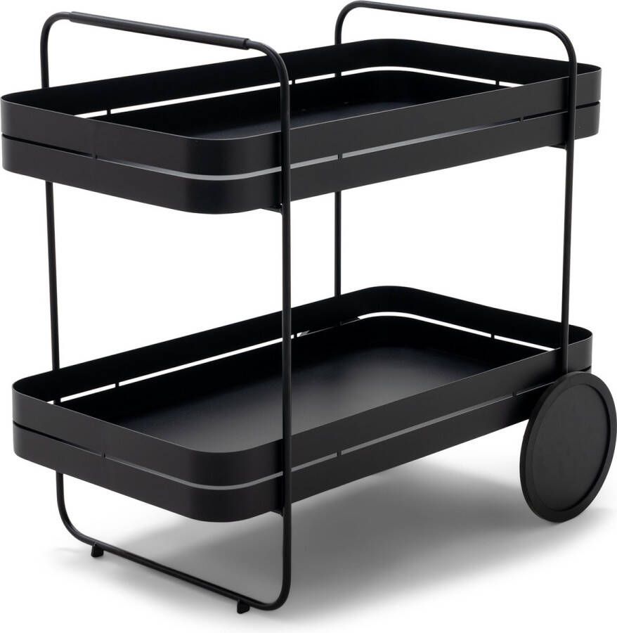 Spinder Design GIN & TROLLEY Serveerwagen Zwart