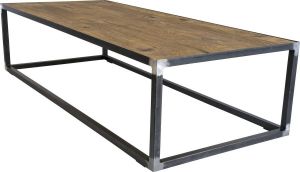 Spinder Design John Salontafel 140x60x35 cm Blacksmith Eiken