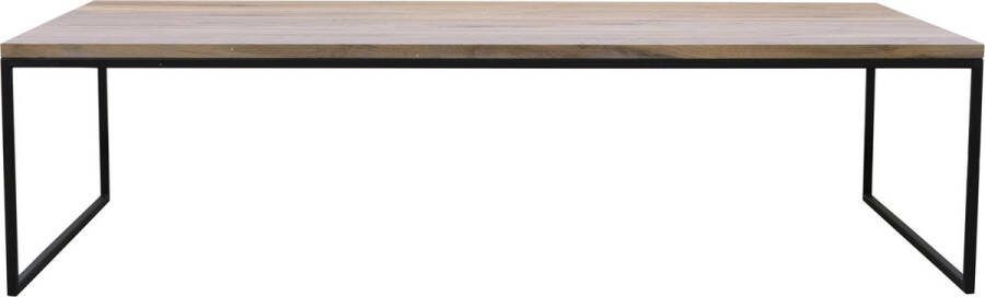 Spinder Design Salontafel Malyna 140 x 70 cm-zwart|eik