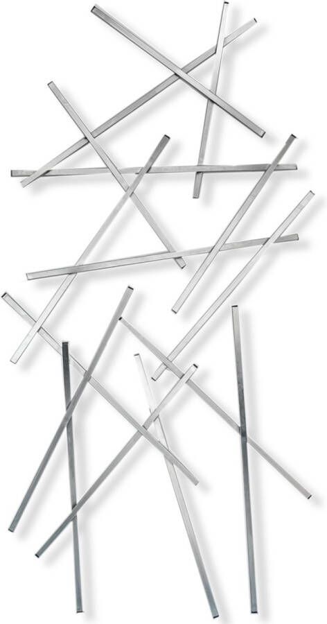 Spinder Design Matches Large Wandkapstok 100x15x184 cm RVS