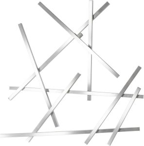 Spinder Design Matches XS Kapstok met 7 Haken 80x75x10 cm RVS
