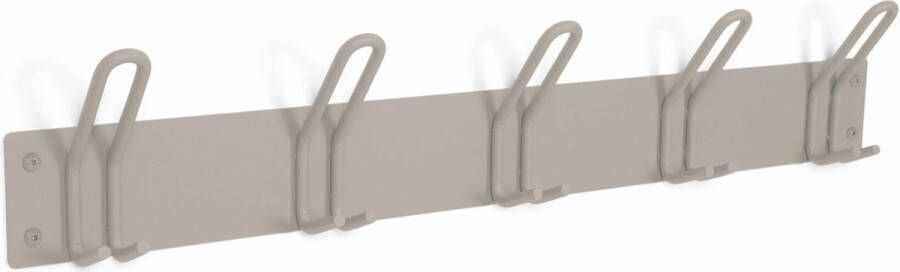 Spinder Design MILES 5 Wandkapstok Silky Taupe