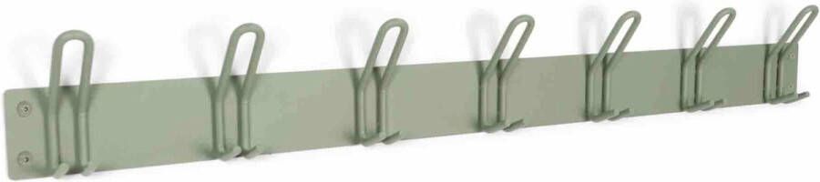 Spinder Design Miles 7 Wandkapstok Dusty Green